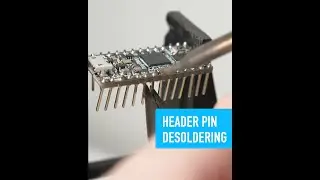 Desoldering Header Pins - Collin’s Lab Notes 