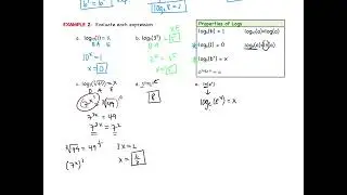 Ch 4 Day 3: Logarithmic Functions