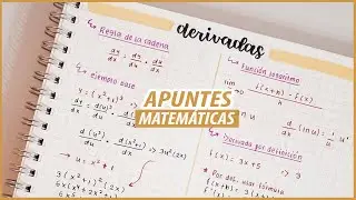 APUNTES DE MATEMÁTICAS | ¿Cómo los hago? + Tips