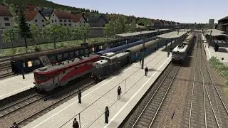 Обкатываем румынские электровозы в Train Simulator