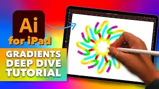 How to Use Gradients in Adobe Illustrator for iPad