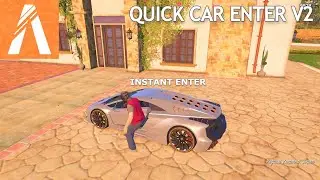 FiveM: Cum sa intri/iesi instant din masini! (Quick Vehicle Enter V2)