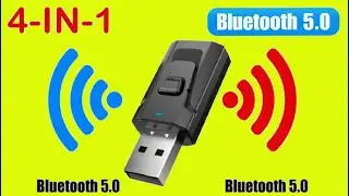 4 IN 1 Bluetooth 5 0 Receiver and Transmitter