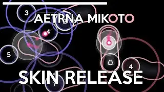 AETRNA's MIKOTO Pink osu! SKIN REMAKE | okami