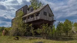 Chernobyl. село Зимовище - МТС (машинно-тракторная станция) и 