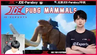 JDE Paraboy- MAMMALS In PUBG Mobile #paraboy