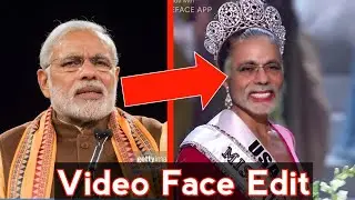 How to change face in video ||How to edit face video ||change face in video || Video Editing