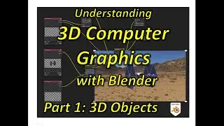 3D Computer Graphics with Blender Part 1: Basics of 3D Objects