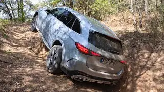 Mercedes GLC 2023 - crazy OFF-ROAD driving