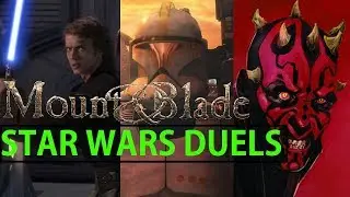 Epic Star Wars Duels | Mount & Blade Warband: BearForce II Gameplay