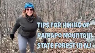 Hiking at Ramapo Mountain State Forest