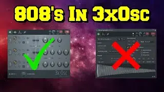 How to create 808's in 3xOsc in FL Studio 20 stock plugins only!