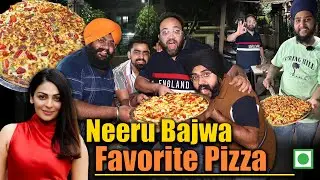 Neeru Bajwa's Favourite Pizza | Atte Wala Over Loaded Pizza | Jalandhar