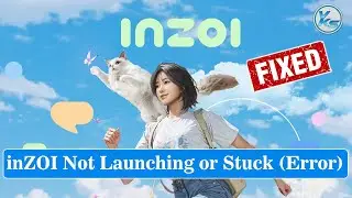 ✅ How To Fix inZOI Launching Failed, Black Screen, Not Starting, Stuck & Running