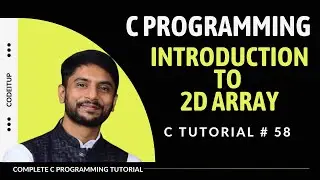 Two Dimensional Array in C | In Hindi