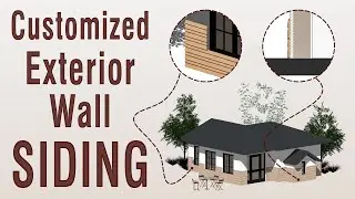 🏚️ How to model Unique Exterior Siding in Revit: Tips and Tricks