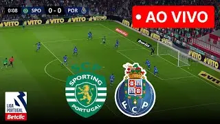 🔴 AO VIVO: Sporting x Porto | Liga Portogallo 2024/25 | Transmissão completa da partida