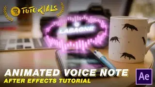 3D ANIMATED VOICE MESSAGE in After Effects - AR/tutorials