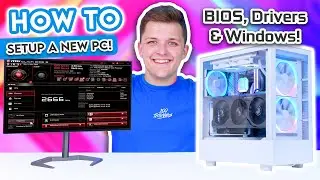 What To Do AFTER Building a Gaming PC! 😄 [BIOS, Drivers & Windows 11 Install!]