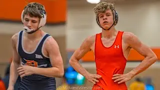 138 – Ethan Schultz {G} of DeKalb IL vs. Matthew Cornfield {R} of Chicago Marist IL