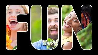 How to Place Multiple Images in Text with Photoshop
