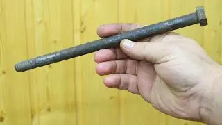 I regret that I did not learn this SECRET at the age of 50! The secret function of the long bolt!