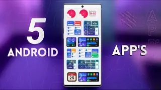 Best 5 Android App's You Need something New! 💙