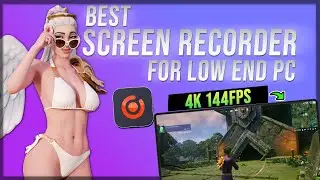 BEST LOW END SCREEN RECORDER FOR LOW END PC! | Record at 4K 144FPS!