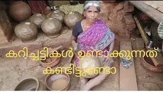 Traditional clay pot-making step-by-step process for making handmade pottery\ making in Tamil Nadu