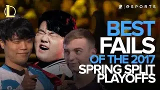 Best LoL FAILS from the 2017 Spring Split Playoffs