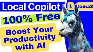 Boost Productivity with Free AI in VSCode | Llama 3 Copilot | Save money
