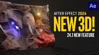 After Effects 24.1 New Feature Easy Image To 3D