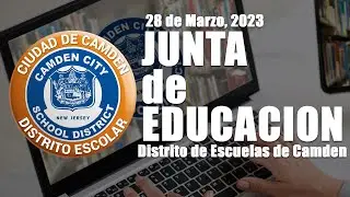 Junta de Educacion - Escuelas Publicas de Camden - MARZO 2023
