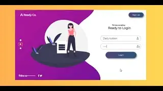 C# :- How to Create Beautiful Flat Login Form in Visual Studio 2019