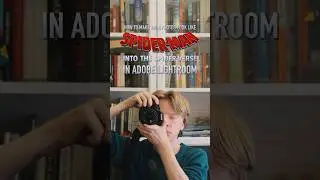 how to make your photos look like SPIDER-MAN INTO THE SPIDERVERSE! 🕸️📸 