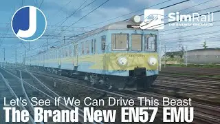 NEW TRAIN | EN57 Electric Multiple Unit | SimRail | Playing The Tutorial