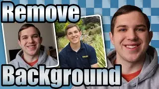 How To Remove Any Background! PhotoScape X Tutorial!