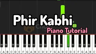 Phir Kabhi | Easy Piano Tutorial | Guitar Tab #tiktok |