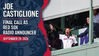 Joe Castiglione's Final Call As The Voice Of Red Sox Nation