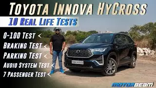 Toyota Innova HyCross - 10 Real-Life Tests | MotorBeam