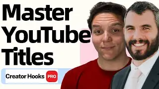 Create Irresistible YouTube Titles that help you GROW your channel!