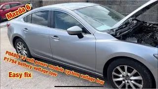 Mazda, i-ELOOP  inspection required