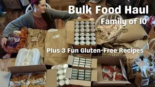 Bulk Food Haul ~ 3 Gluten-Free and Dairy-Free Baking Recipes