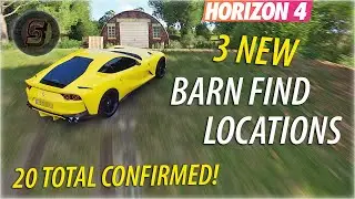 Forza Horizon 4 | 3 New Barn Find Locations - Forza Horizon 4 Barn Find Locations FH4 [18,19,20]