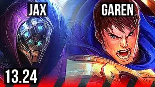 JAX vs GAREN (TOP) | 9/1/3, Legendary, 500+ games | EUW Master | 13.24