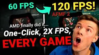 AMD can 2X Your FPS in ANY GAME… but better now ;) - AFMF 2 Analyzed