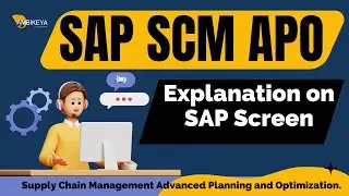 SAP SCM APO (Explanation on SAP Screen) || Best SAP SCM APO Training || Ambikeya