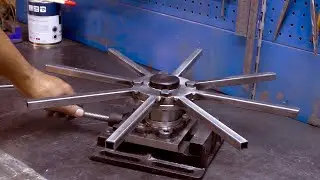 Making a band saw on metal / Building a large band saw