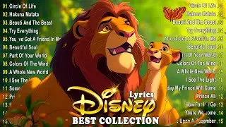 Lyrics Disney Songs 2024 💎 The Best Collection Soundtracks In Walt Disney Histor🍓Best Disney Music