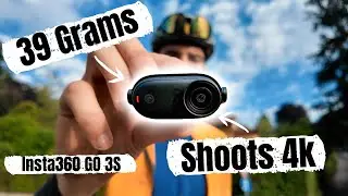 The TINY SUPER LIGHT 4k Action Camera for Cycling & Running - Insta360 GO 3S review